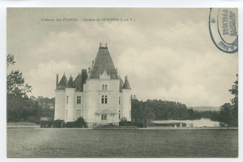 Château des ETANGS - Canton de GUICHEN (I.-et-V.).