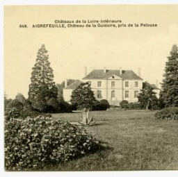 AIGREFEUILLE, Château de la Guidoire, pris de la Pelouse
