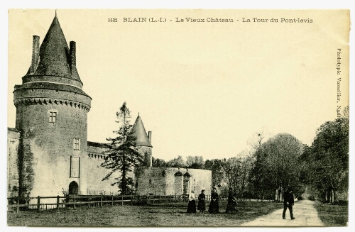 BLAIN (L.-I.) - Le Vieux Château - La Tour du Pont-levis