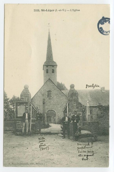 St-Léger (I.-et-V.) - L'Eglise