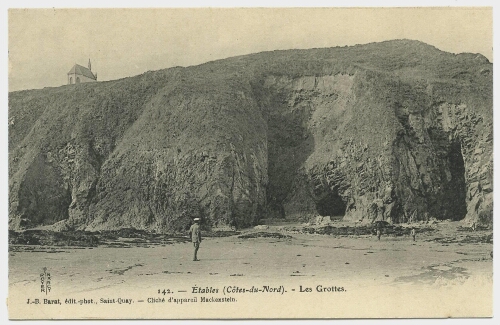 Etables (Côtes-du-Nord) - Les Grottes.