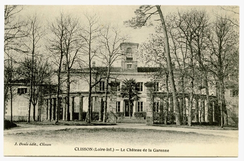 CLISSON (Loire-Inf.) - Le Château de la Garenne