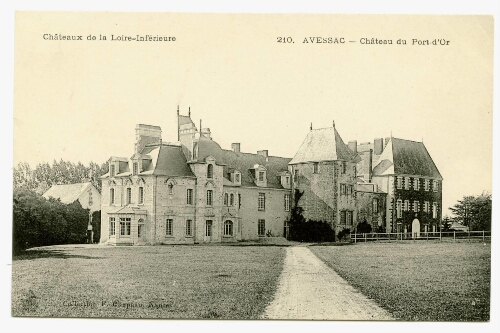 AVESSAC - Château du Port-d'Or