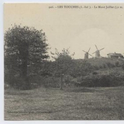 Les Touches (L.-Inf.). - Le Mont Juillet (m. d'altitude). Note manuscrite