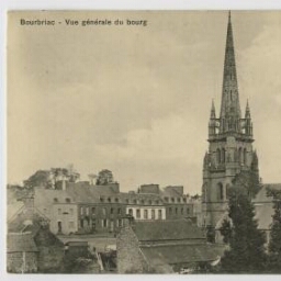 BOURBRIAC - Vue générale du bourg
