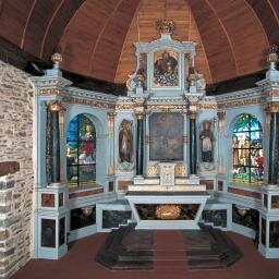 Retable de l'autel principal de l'église Saint-Thurial