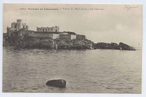 ENVIRONS DE CONCARNEAU - Pointe de TREVIGNON - Le Château