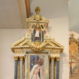 Retable dédié à la Vierge de l'église Saint-Malo