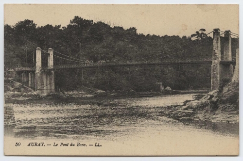 AURAY. - Le Pont du Bono. - LL