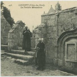 LOGUIVY (Côtes-du-Nord). La Fontaine Miraculeuse