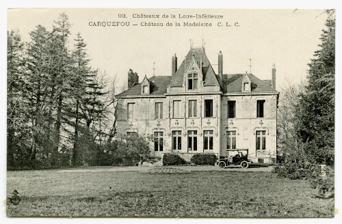 CARQUEFOU - Château de la Madeleine