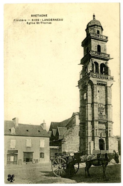 Finistère - LANDERNEAU Eglise St-Thomas