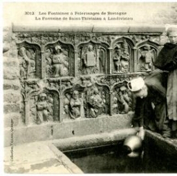 Les Fontaines à Pélerinage de Bretagne La Fontaine de Saint-Thivisiau à Landivisiau