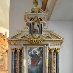 Retable dédié à saint Joseph de l'église de Saint-Malo