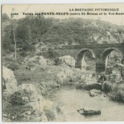 Vallée des Pont-Neufs (entre Saint-Brieuc eet le Val-André) - Le Pont du Moulin Rolland