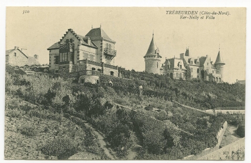 TREBEURDEN (Côtes-du-Nord). - Ker-Nelly et Villa