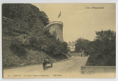 DINAN - La Tour Sainte-Catherine. ND Phot.