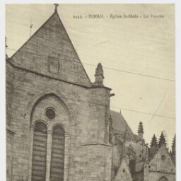 DINAN. - l'Eglise St-Malo - Le Porche