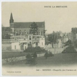 TOUTE LA BRETAGNE RENNES - Chapelle des Carmes et rue de Paris