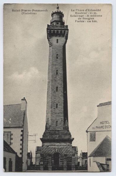 Penmarc'h.- Le phare d'Eckmühl.