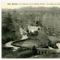 Elliant - La Vallée du Jet au Moulin d'Elliant - Le Château de Landanet