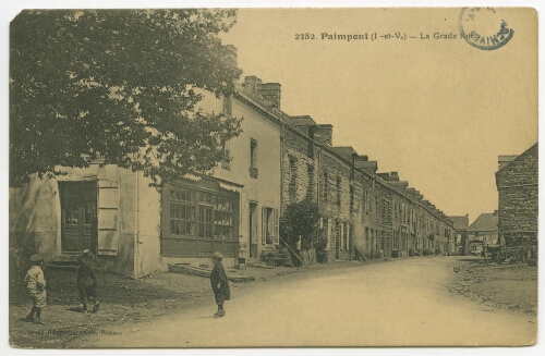 Paimpont (I.-et-V.) - La Grade Rue.