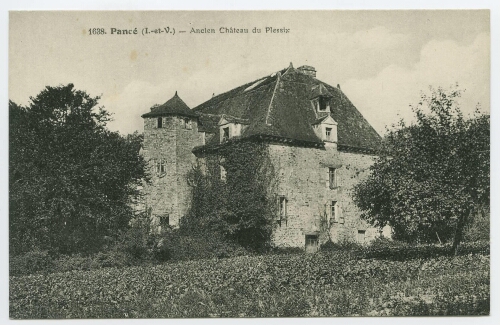 Pancé (I.-et-V.) - Ancien Château du Plessix.
