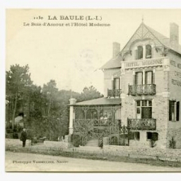 LA BAULE (L.-I.) Le Bois d'Amour et l'Hôtel Moderne