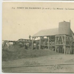 FORET DE PAIMPONT (Il.-et-V.) - Le Minerai - La Laveuse.