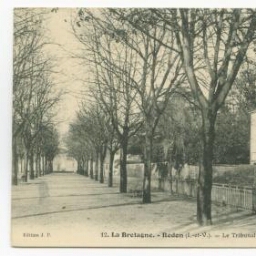La Bretagne.- Redon (I.-et-V.) - Le Tribunal et le Cours Bertrand.