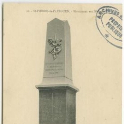 St-PIERRE-de-PLESGUEN. - Monument aux Morts.