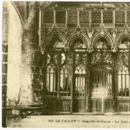 LE FAOUET - Chapelle St-Fiacre - Le Jubé