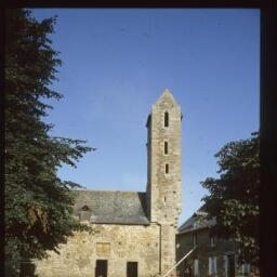 La Boussac. - Le Brégain : manoir, façade, tour.