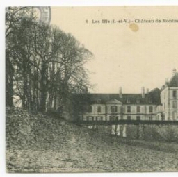 Les Iffs (I.-et-V.) - Château de Montmuran - La Façade, côté du Parc.