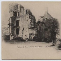 Ruines de Rustephan à Pont-Aven.- Un Vétéran