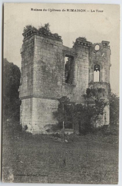 Ruines du Château de RIMAISON - La Tour