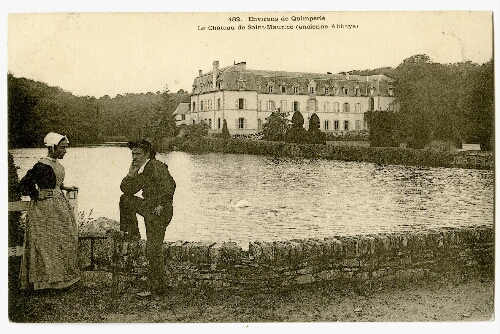 Environs de Quimperlé Le Château de Saint-Maurice (ancienne Abbaye)