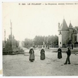NḞ LE FOLGOET - Le Doyenné, ancien Château de la Duchesse Anne. Le Calvaire