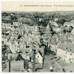 HENNEBONT (Morbihan) - Vue Panoramique prise du Clocher