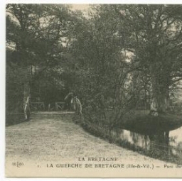 LA GUERCHE DE BRETAGNE (Ille-et-Vilaine) - Parc du Château du Temple.