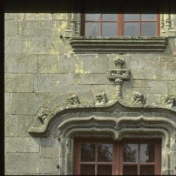 Lanrigan. - Château de Lanrigan : détails.