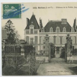 Betton (I.-et-V.). Château de la vallée, façade ouest