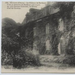 Environs d' AURAY. - Le Château de Kerléano.