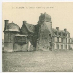 PARIGNÉ - Le Château du Bois-Guy (côté Sud)