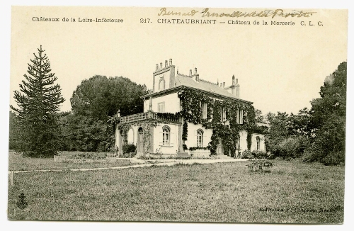 CHATEAUBRIANT - Château de la Mercerie