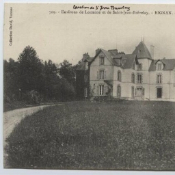 Environs de Locminé et de Saint-Jean-Brévelay. - BIGNAN. - Le Château de Beaulieu.