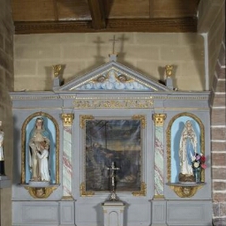 Retable dédié à saint François-Xavier de l'église Saint-Martin