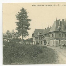 Forêt de Paimpont (I.-et-V.) - Château de Brocéliande.
