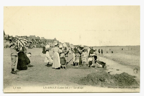 L-I LA BAULE (Loire-Inf.) - La plage