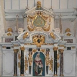 Retable dédié à sainte Anne de l'église Saint-Crépin et Saint-Crépinien